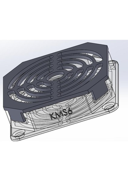 Fan Filtresi Tutucu 60X60MM Plastik Aparat