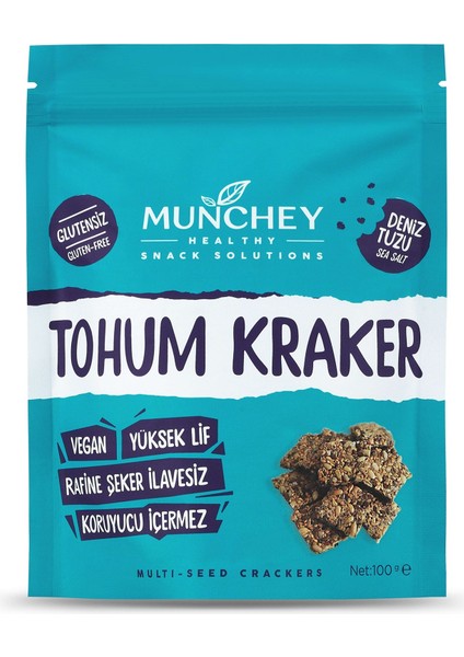 Tohum Kraker Deniz Tuzu 100 gr