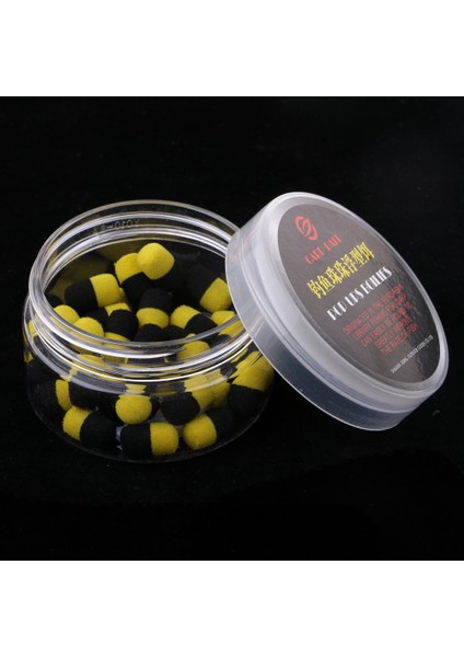 30 Adet / Kutu Pop Up Hataies Yüzer Top Boncuk Kapsül Şekli Siyah + Sarı (Yurt Dışından) indirimleri