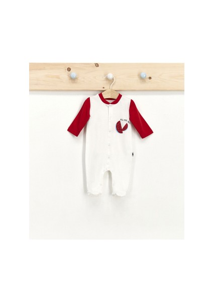 U.s.polo Kız Bebek Uzun Kol Patikli Tulum