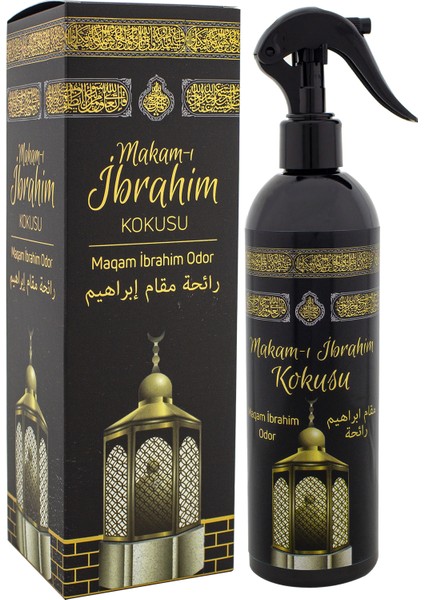 Kabe Örtüsü Kokusu + Uhud Kokusu + Makamı Ibrahim Kokusu Sprey 400 ml x 4