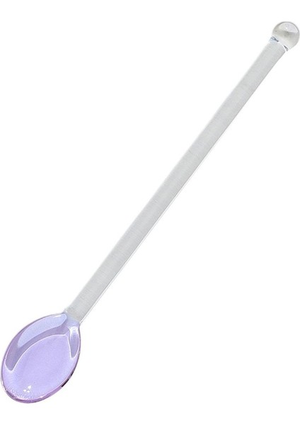 SunniMix Cam Çay Koplar Bulaşık Makinesi Karıştırma Kahve Bar Mor Mor Karıştırır Için Güvenli Karşılaştırma Kaşık fiyatları