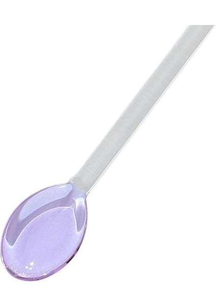 SunniMix Cam Çay Koplar Bulaşık Makinesi Karıştırma Kahve Bar Mor Mor Karıştırır Için Güvenli Karşılaştırma Kaşık fırsatları