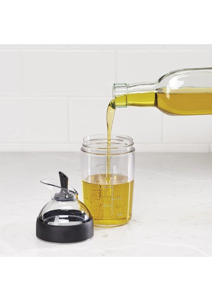 SunniMix Küçük Salata Soyunma Çalkalayıcı Kupası Evrensel Manuel Soslar Mikser 240ML Siyah(Yurt Dışından) fiyatları