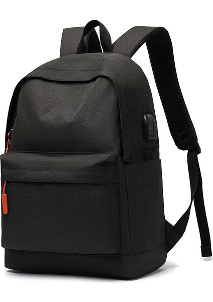 15.6 Unisex Iş Seyahati Laptop Çantası-Siyah (Yurt Dışından)