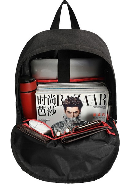 15.6 Unisex Iş Seyahati Laptop Çantası-Siyah (Yurt Dışından) indirimleri