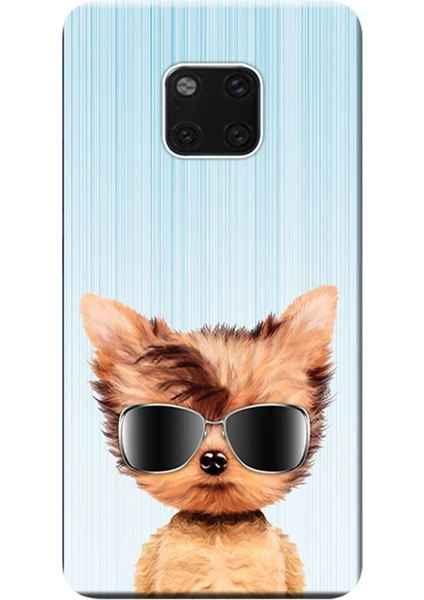 Huawei Mate 20 Pro Kılıf (LYA-L09) Desen Baskılı Silikon Kapak Artist STK:466