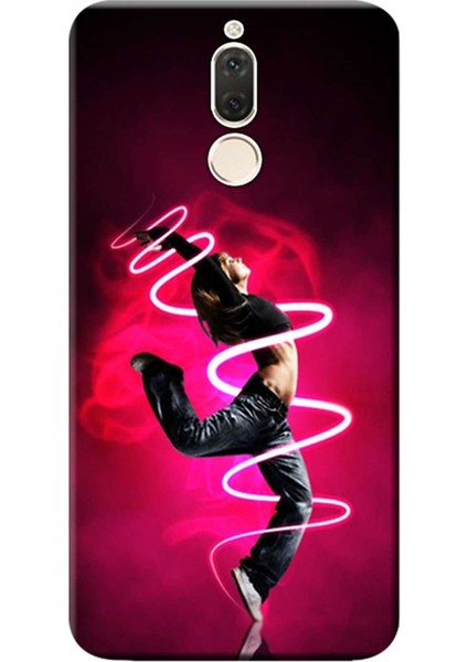 Huawei Mate 10 Lite Kılıf Desen Baskılı Silikon Kapak Hip Hop Bayan STK:133