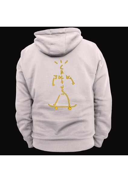 Cactus Jack Baskılı 3 Ipl. Şardonlu %100 Pamuk, Içi Polar, Çok Kalın Sweatshirt modelleri