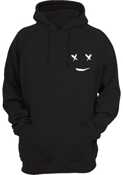 Yüz Ifadesi Baskılı 3 Ipl. Şardonlu %100 Pamuk, Içi Polar, Çok Kalın Sweatshirt