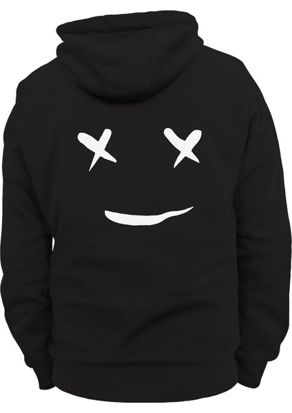 Yüz Ifadesi Baskılı 3 Ipl. Şardonlu %100 Pamuk, Içi Polar, Çok Kalın Sweatshirt