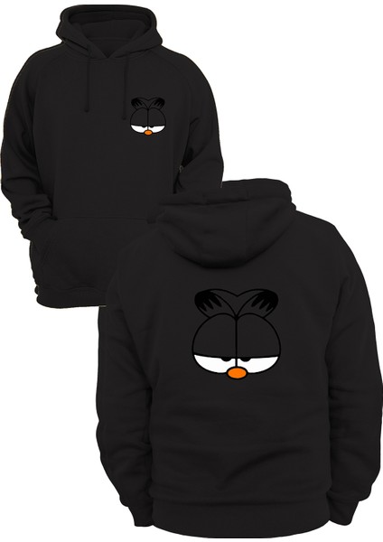 Garfield Baskılı 3 Ipl. Şardonlu %100 Pamuk, Içi Polar, Çok Kalın Sweatshirt