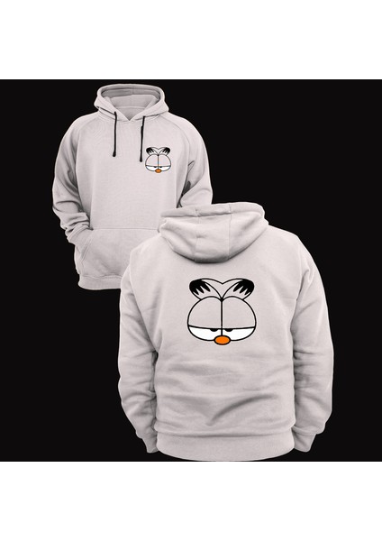 Garfield Baskılı 3 Ipl. Şardonlu %100 Pamuk, Içi Polar, Çok Kalın Sweatshirt