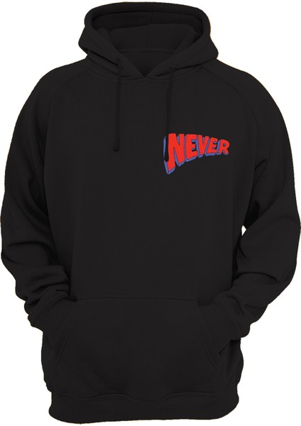 Never Baskılı 3 Ipl. Şardonlu %100 Pamuk, Içi Polar, Çok Kalın Sweatshirt modelleri