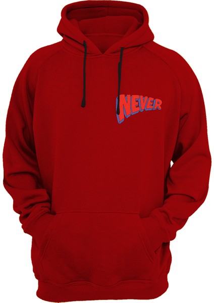 Never Baskılı 3 Ipl. Şardonlu %100 Pamuk, Içi Polar, Çok Kalın Sweatshirt modelleri