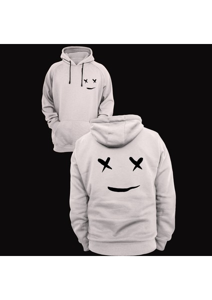 Yüz Ifadesi Baskılı 3 Ipl. Şardonlu %100 Pamuk, Içi Polar, Çok Kalın Sweatshirt