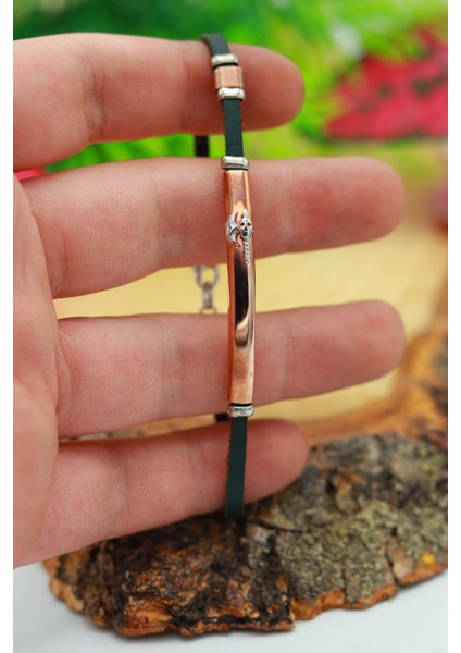 Balta Model Yeşil Deri Kordonlu Unisex Gümüş Bileklik 201020464 fiyatları