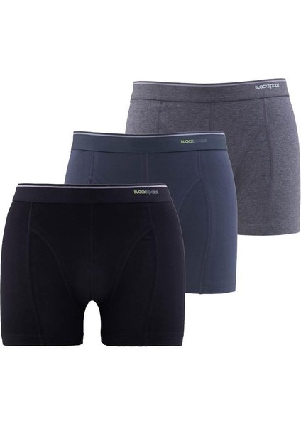 Tender Cotton 3'lü Asorti Boxer 9673 - 954