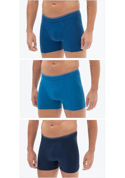 Tender Cotton 3'lü Asorti Boxer 9673 - 627