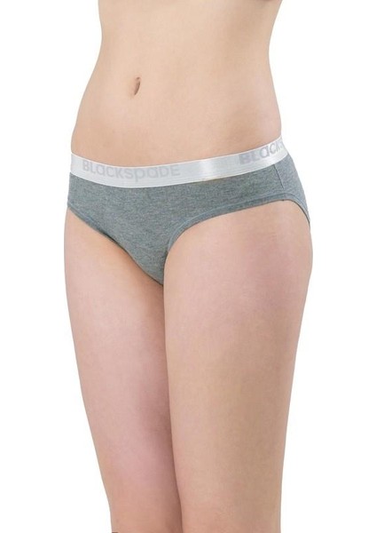 Kadın Slip Külot Silver 1620 - Gri Melanj