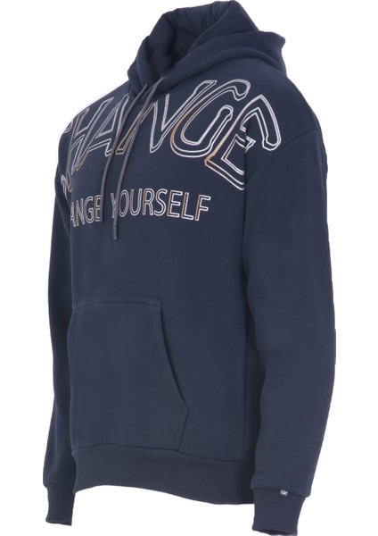 Erkek Regular Fit Kapüşonlu Sweatshirt K22254919201