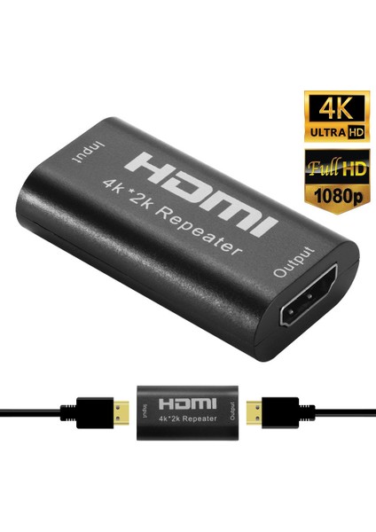 HDMI Sinyal Güçlendirici Adaptör 4k-2k HDMI Repeater