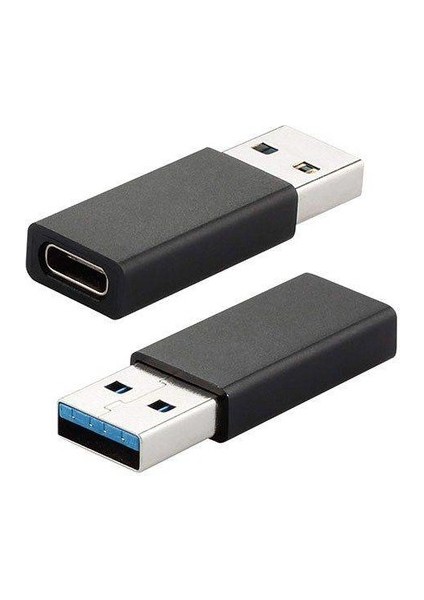 USB 3.0 Type A Erkek - USB 3.1 Type C Dişi Dönüştürücü