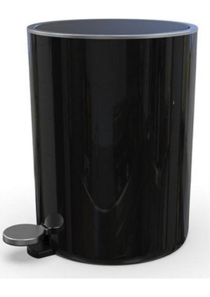 Lenox Çöp Kovası Pedallı 5 Litre Siyah