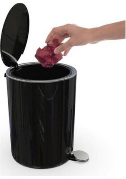 Lenox Çöp Kovası Pedallı 5 Litre Siyah fiyatları