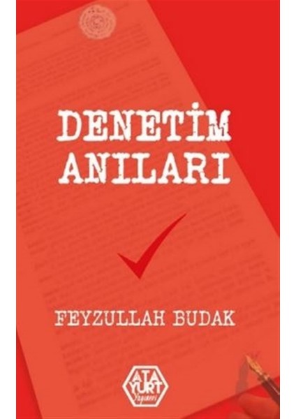 Denetim Anıları - Feyzullah Budak