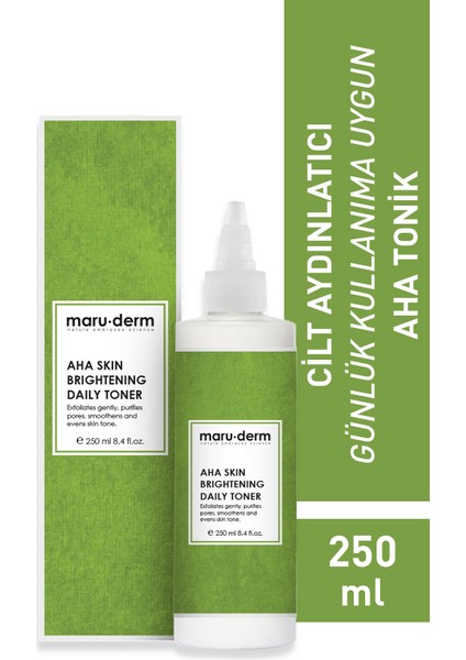 3'lü Cilt Bakım Seti - Aha Tonik, Leke Kremi, Leke Karşıtı Serum (250 Ml, 200 Ml, 30 Ml)