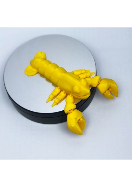 3D Hareketli Istakoz Figürlü Oyuncak - Sarı fiyatları