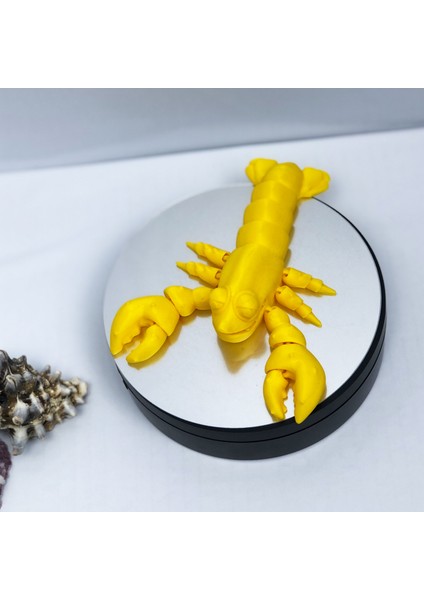 3D Hareketli Istakoz Figürlü Oyuncak - Sarı modelleri