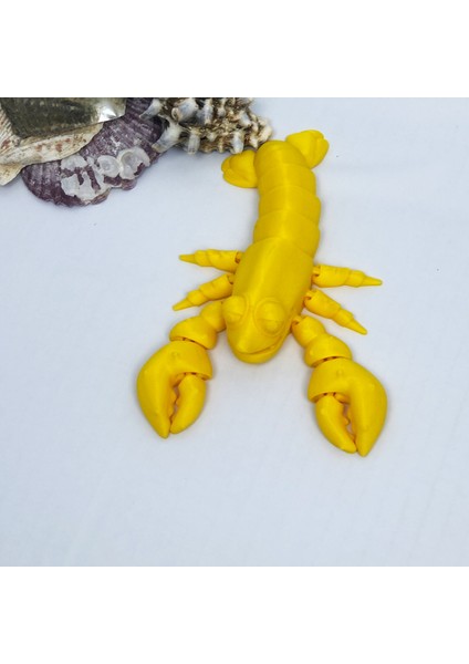 3D Hareketli Istakoz Figürlü Oyuncak - Sarı fırsatları