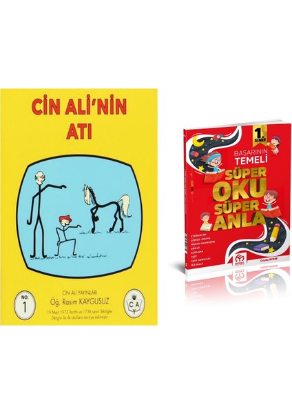 Cin Ali Serisi 10 Kitap + Model Yayınları Süper Oku Anla