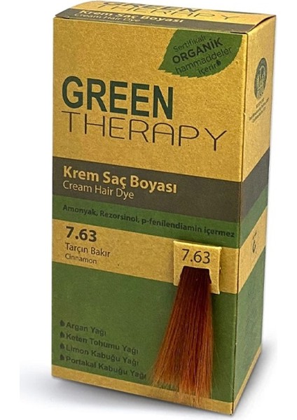 Krem Saç Boyası 7.63 Tarçın Bakır