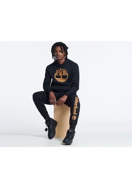 Core Logo P/o Hood Bb Erkek Günlük Sweatshirts TB0A2BJHP561 Siyah modelleri