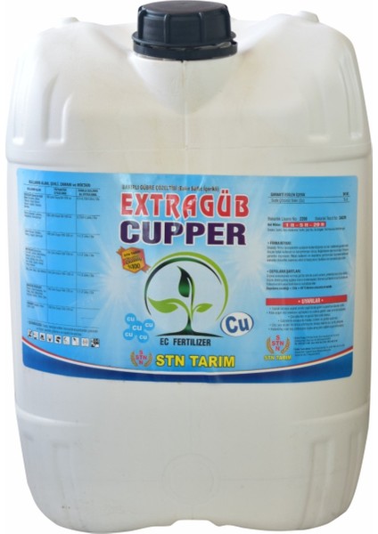 Tarım Extragüb Cupper(Suda Çözünür Bakır Cu%6)