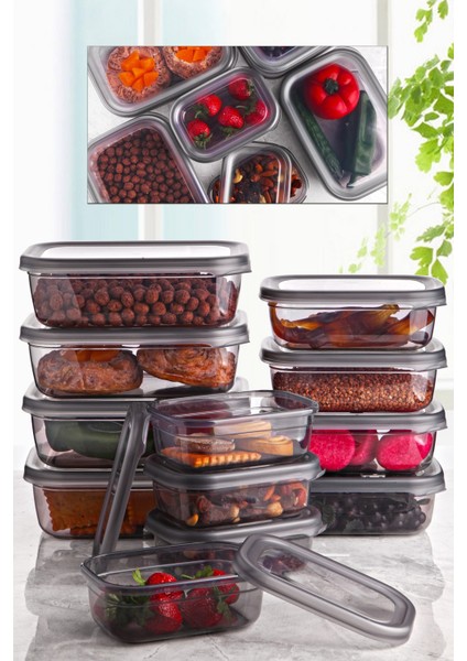 Queens Kitchen 12'li Sakmala Takımı (400ML-670ML-1200ML)