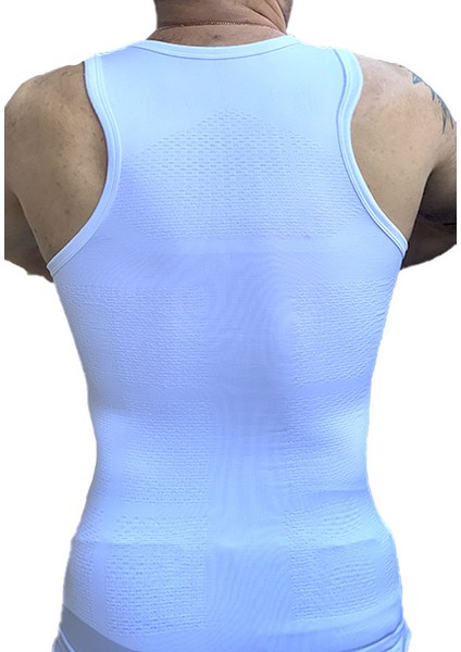 Sporcu Fitness Erkek Extreme Özel Örgülü Erkek Spor Atlet Beyaz modelleri