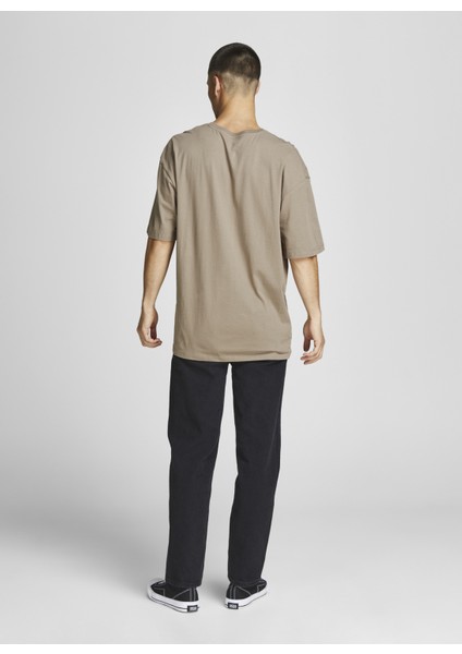 Jack & Jones Bisiklet Yaka Basic Tisört - Brink