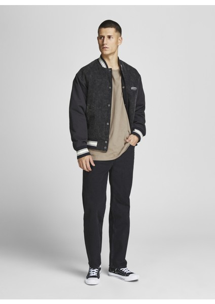 Jack & Jones Bisiklet Yaka Basic Tisört - Brink