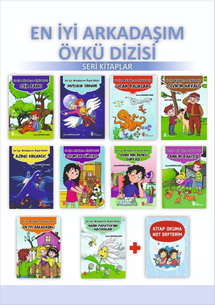 2. Sınıflar Için En Iyi Arkadaşım Öykü Dizisi + Kitap Okuma Not Defteri
