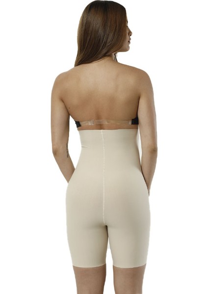 Yüksek Bel Iz Yapmayan Lazer Kesim Paçalı Hayalet Kadın Korse Ten fiyatları