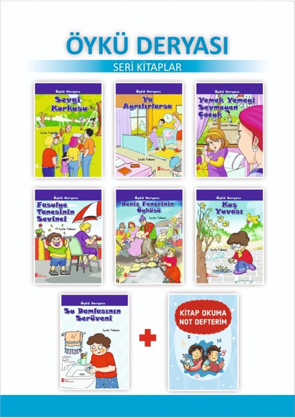 2. Sınıflar Için Öykü Deryası + Kitap Okuma Not Defteri