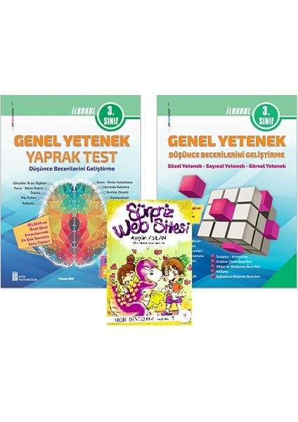 3. Sınıf Genel Yetenek Yaprak Test+Genel Yetenek Düşünce Becerilerini Geliştirme