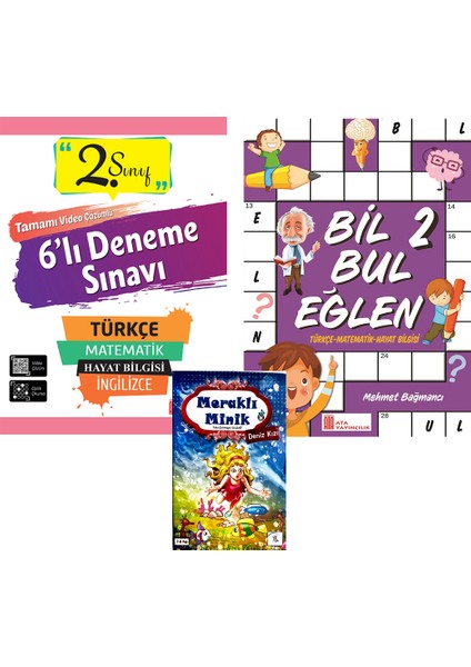 2. Sınıf 6’'Lı Deneme Sınavı+ Bil Bul Eğlen