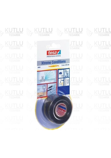 4600 Silikon Tamir Bandı Siyah 3m x 25MM fiyatları