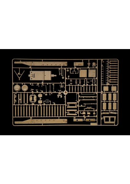 6562S 1/35 15CM. Panzerwerfer 42 Auf Sws Yarı Paletli Askeri Araç Demonte Plastik Maketi