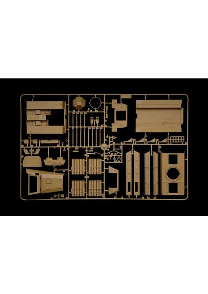 6562S 1/35 15CM. Panzerwerfer 42 Auf Sws Yarı Paletli Askeri Araç Demonte Plastik Maketi